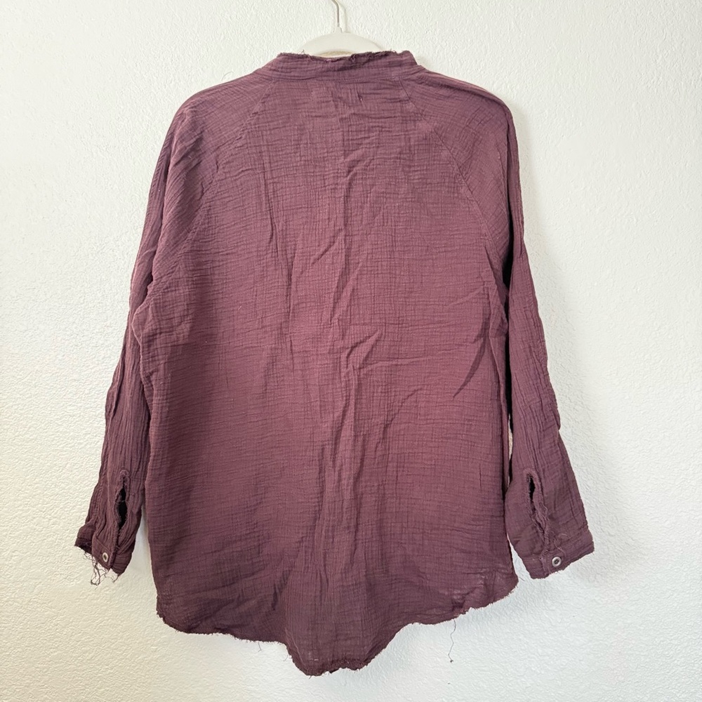 Free People We The Free Summer Daydream Button Down Top - Picture 6 of 9